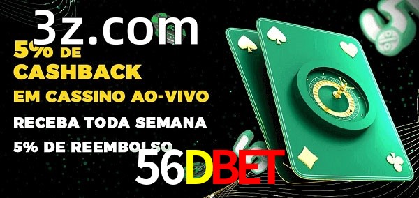 Promoções do cassino ao Vivo 56DBET